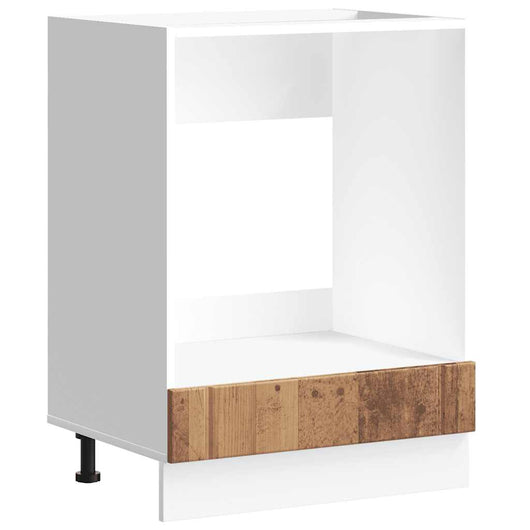 vidaXL Armadio Forno Lucca Legno Antico in Legno Multistrato