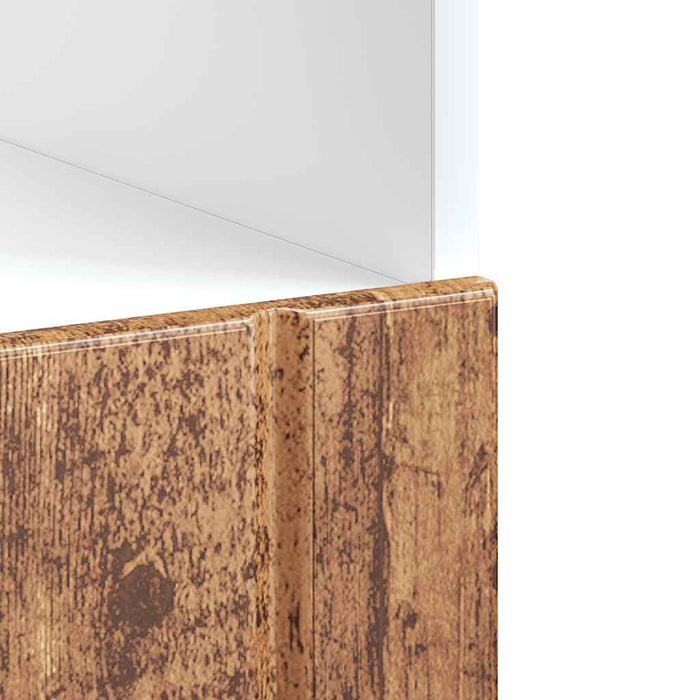 vidaXL Armadio Forno Lucca Legno Antico in Legno Multistrato