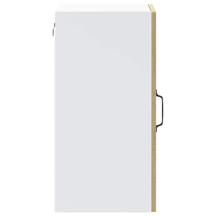 Pensile da Cucina con Porta in Vetro Lucca Rovere Sonoma 853770