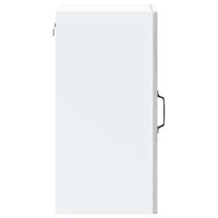 Pensile da Cucina con Porta in Vetro Lucca Grigio Sonoma 853773