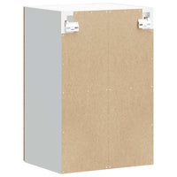 Pensile da Cucina con Porta in Vetro Lucca Legno Antico 853775