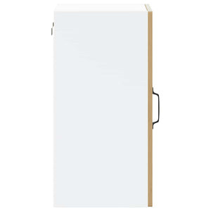 Pensile da Cucina con Porta in Vetro-Mobile Cucina da Parete Lucca Rovere Artigianale 875606