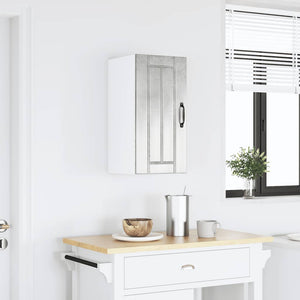 Pensile da Cucina Lucca Grigio Cemento in Legno Multistrato 853781