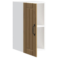 vidaXL Pensile da Cucina Lucca Rovere Artigianale in Legno Multistrato