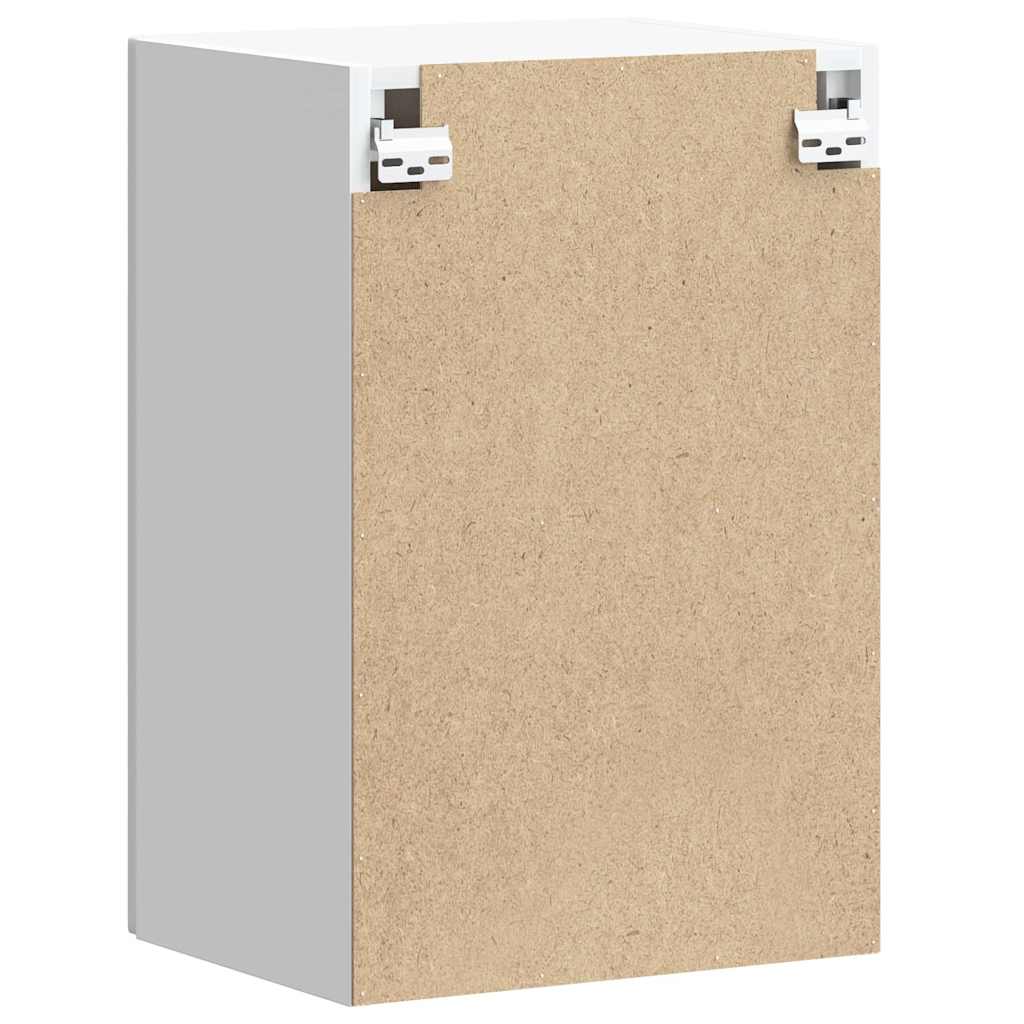 vidaXL Pensile da Cucina Lucca Bianco in Legno Multistrato