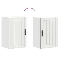 Pensile da Cucina-Mobile Cucina da Parete Lucca Bianco in Legno Multistrato 369206