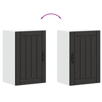 Pensile da Cucina Lucca Nero in Legno Multistrato 853788