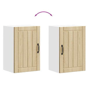 vidaXL Pensile da Cucina Lucca Rovere Sonoma in Legno Multistrato