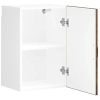 Pensile da Cucina-Mobile Cucina da Parete Lucca Rovere Fumo in Legno Multistrato 590349