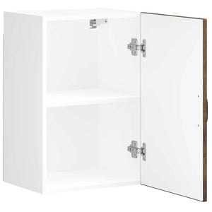 Pensile da Cucina-Mobile Cucina da Parete Lucca Rovere Fumo in Legno Multistrato 590349