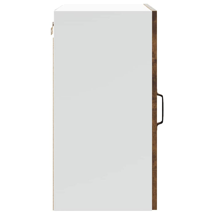 Pensile da Cucina-Mobile Cucina da Parete Lucca Rovere Fumo in Legno Multistrato 590349