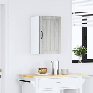 Pensile da Cucina-Mobile Cucina da Parete Lucca Grigio Sonoma in Legno Multistrato 952673