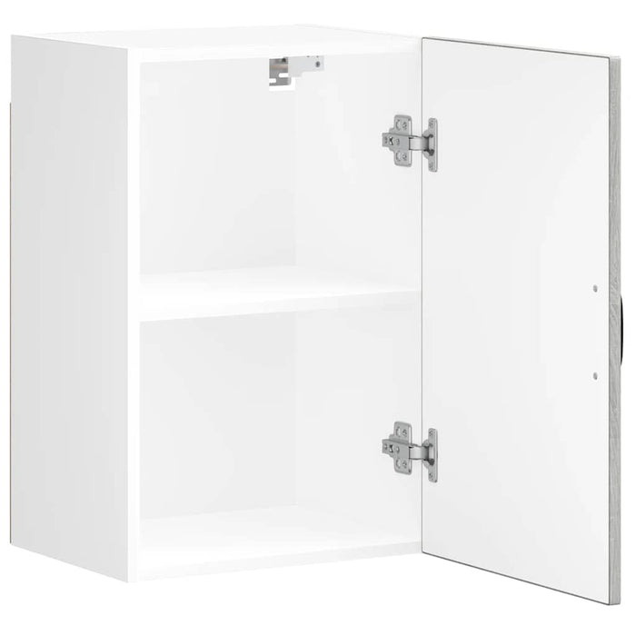 Pensile da Cucina-Mobile Cucina da Parete Lucca Grigio Sonoma in Legno Multistrato 952673