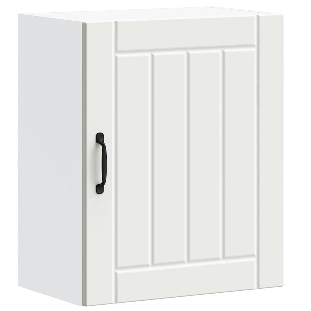 Pensile da Cucina-Mobile Cucina da Parete Lucca Bianco in Legno Multistrato 687227