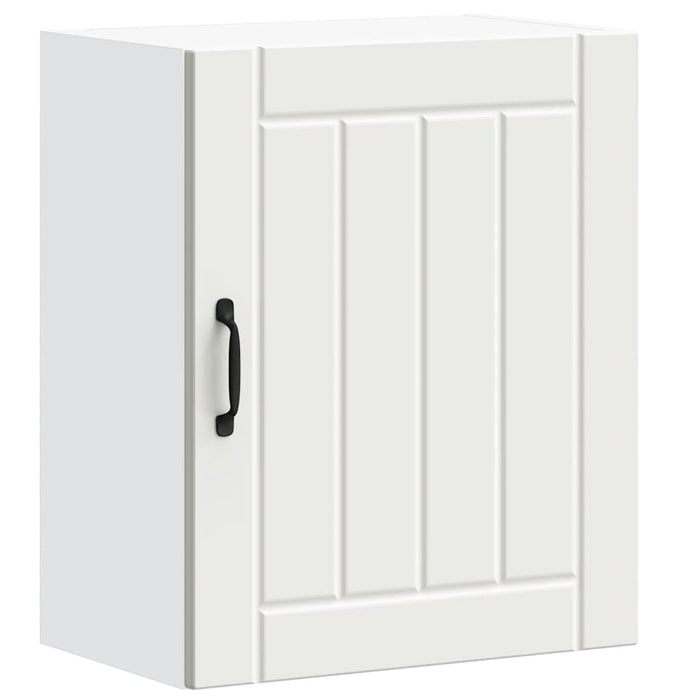 Pensile da Cucina-Mobile Cucina da Parete Lucca Bianco in Legno Multistrato 687227