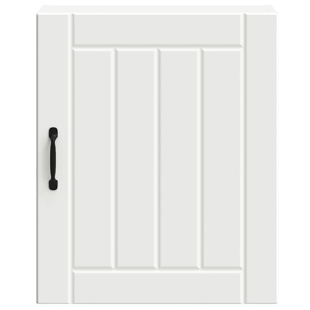 Pensile da Cucina-Mobile Cucina da Parete Lucca Bianco in Legno Multistrato 687227