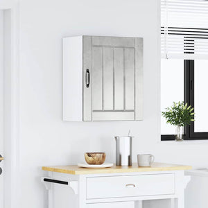 Pensile da Cucina Lucca Grigio Cemento in Legno Multistrato 853805