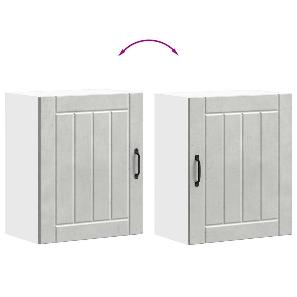 Pensile da Cucina Lucca Grigio Cemento in Legno Multistrato 853805