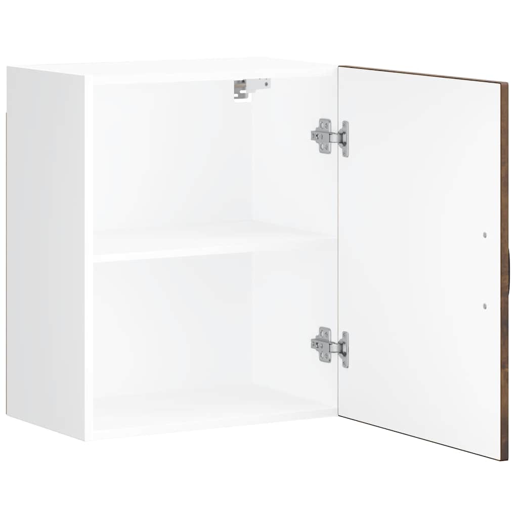 Pensile da Cucina-Mobile Cucina da Parete Lucca Rovere Fumo in Legno Multistrato 653511