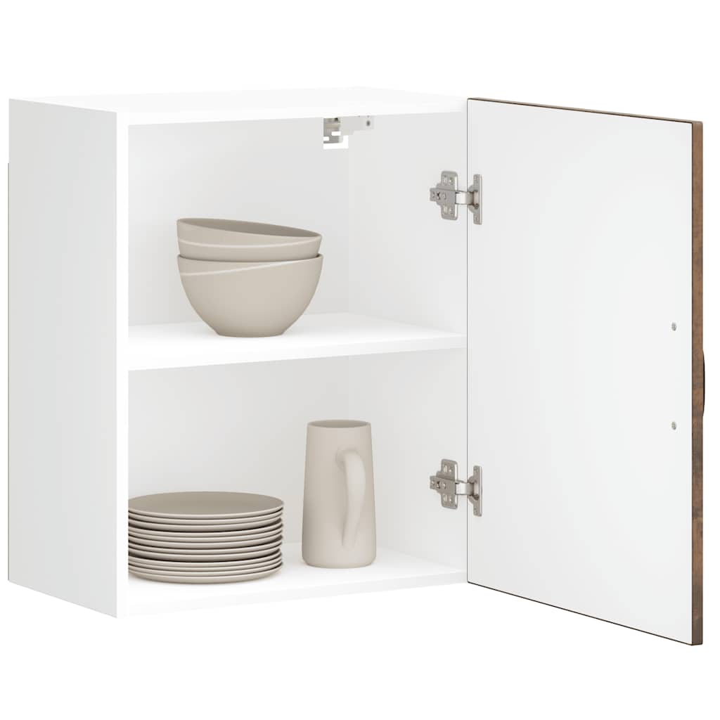 Pensile da Cucina-Mobile Cucina da Parete Lucca Rovere Fumo in Legno Multistrato 653511