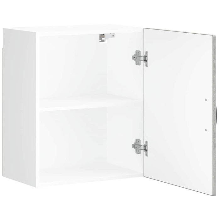 Pensile da Cucina-Mobile Cucina da Parete Lucca Grigio Sonoma in Legno Multistrato 729285