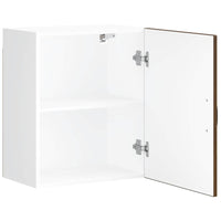 Pensile da Cucina-Mobile Cucina da Parete Lucca Rovere Marrone in Legno Multistrato 282507