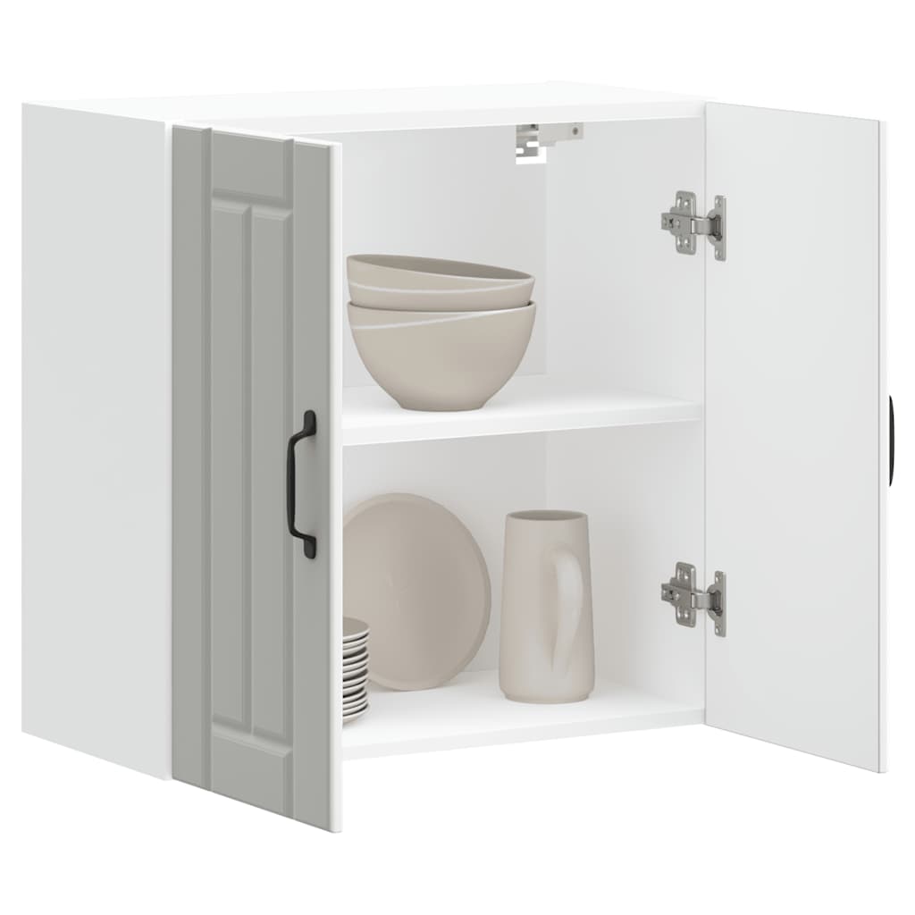 Pensile da Cucina Lucca Bianco in Legno Multistrato 853817