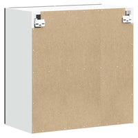 Pensile da Cucina-Mobile Cucina da Parete Lucca Nero in Legno Multistrato 805884