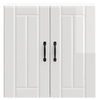 Pensile da Cucina Lucca Bianco Lucido in Legno Multistrato 853819