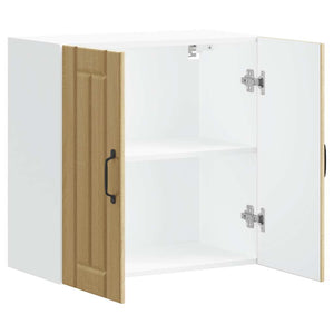 vidaXL Pensile da Cucina Lucca Rovere Sonoma in Legno Multistrato