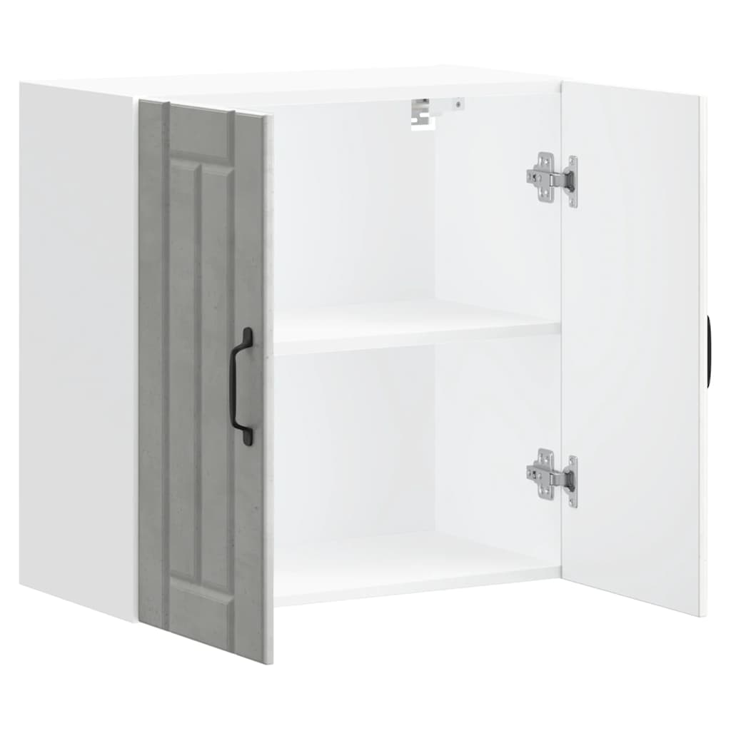 Pensile da Cucina Lucca Grigio Cemento in Legno Multistrato 853821