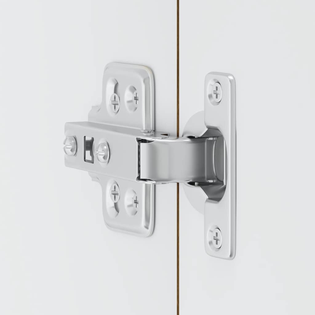 vidaXL Pensile da Cucina Lucca Rovere Fumo in Legno Multistrato