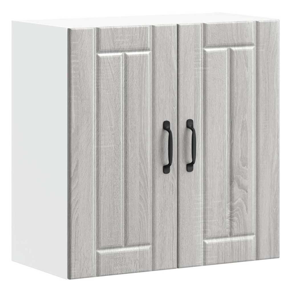 vidaXL Pensile da Cucina Lucca Grigio Sonoma in Legno Multistrato