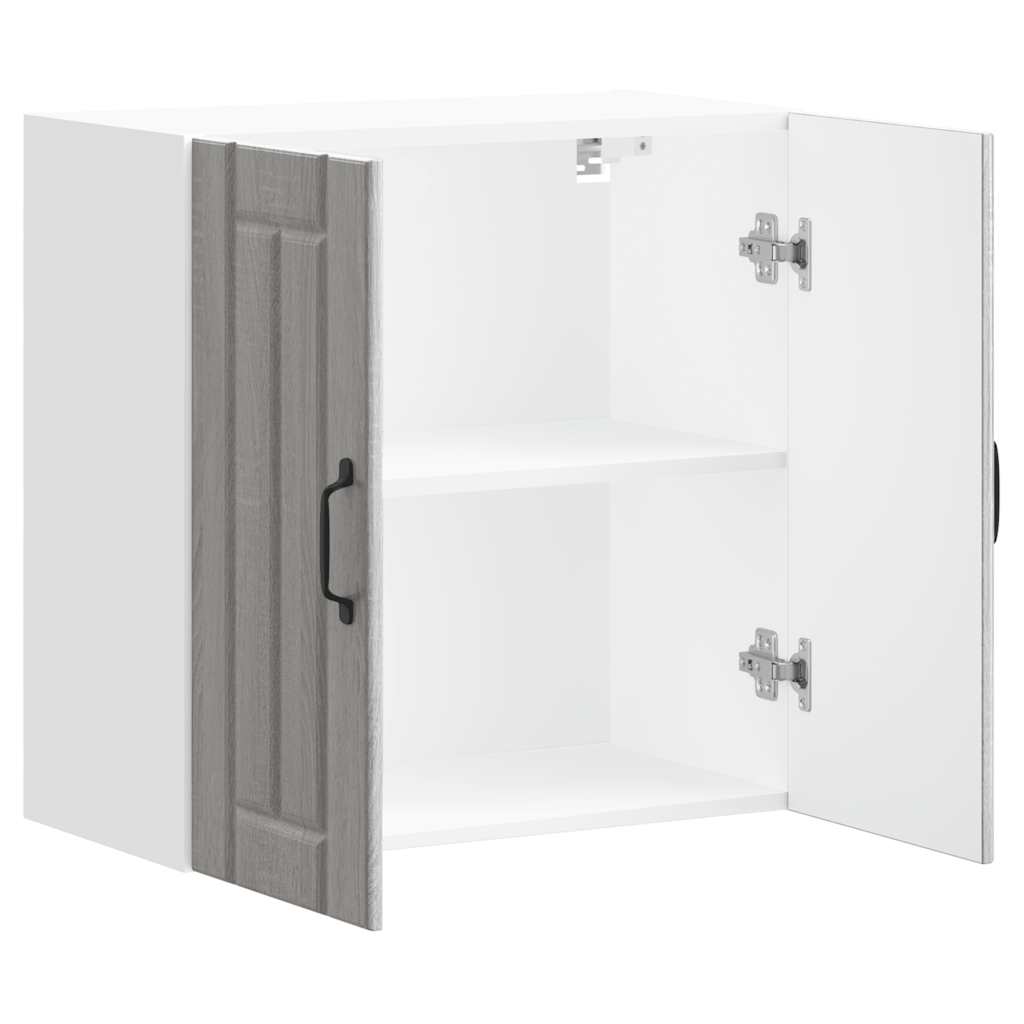 vidaXL Pensile da Cucina Lucca Grigio Sonoma in Legno Multistrato