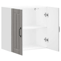 vidaXL Pensile da Cucina Lucca Grigio Sonoma in Legno Multistrato