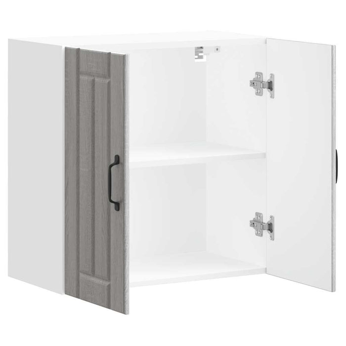 vidaXL Pensile da Cucina Lucca Grigio Sonoma in Legno Multistrato