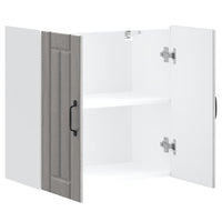 Pensile da Cucina Lucca Grigio Sonoma in Legno Multistrato 853823