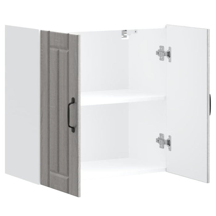 Pensile da Cucina Lucca Grigio Sonoma in Legno Multistrato 853823