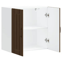 Pensile da Cucina-Mobile Cucina da Parete Lucca Rovere Marrone in Legno Multistrato 777651