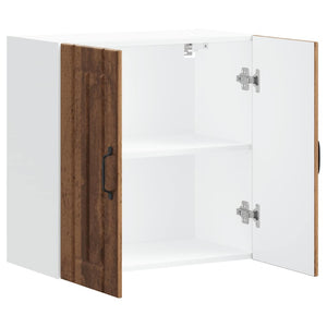 Pensile da Cucina-Mobile Cucina da Parete Lucca Legno Antico in Legno Multistrato 476722