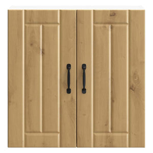 Pensile da Cucina Lucca Rovere Artigianale in Legno Multistrato 853826