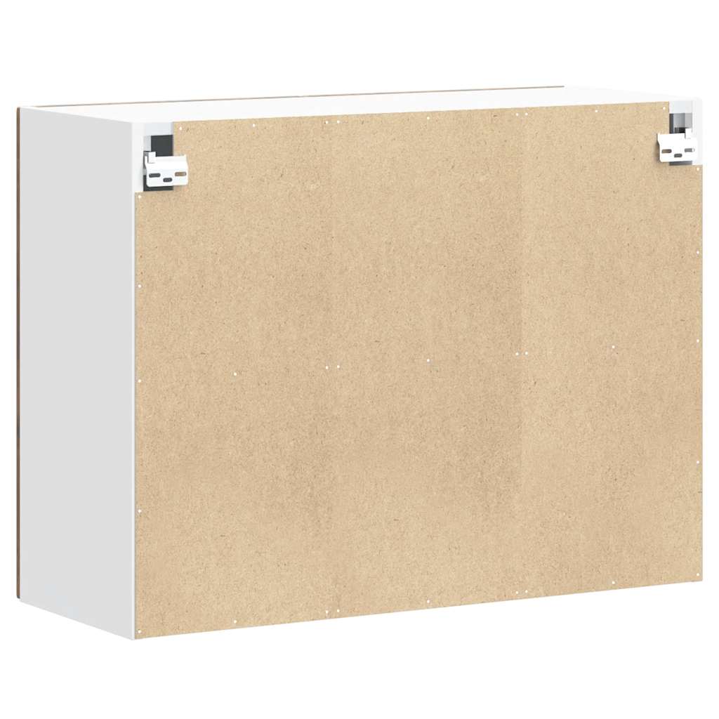 Pensile da Cucina-Mobile Cucina da Parete Lucca Rovere Fumo in Legno Multistrato 549799