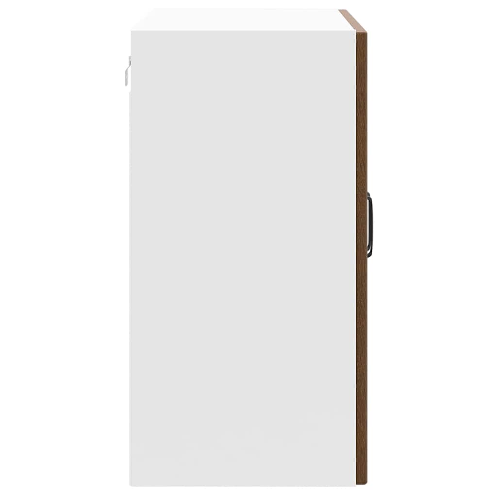 vidaXL Pensile da Cucina Lucca Rovere Marrone in Legno Multistrato