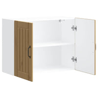 Pensile da Cucina-Mobile Cucina da Parete Lucca Rovere Artigianale in Legno Multistrato 725815