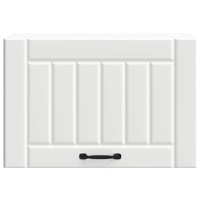 Pensile da Cucina-Mobile Cucina da Parete Lucca Bianco in Legno Multistrato 745998