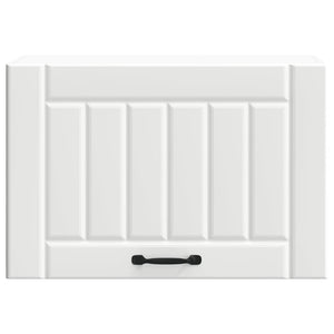 vidaXL Pensile da Cucina Lucca Bianco in Legno Multistrato