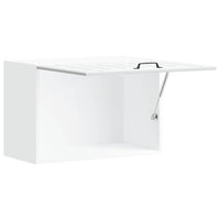 vidaXL Pensile da Cucina Lucca Bianco in Legno Multistrato