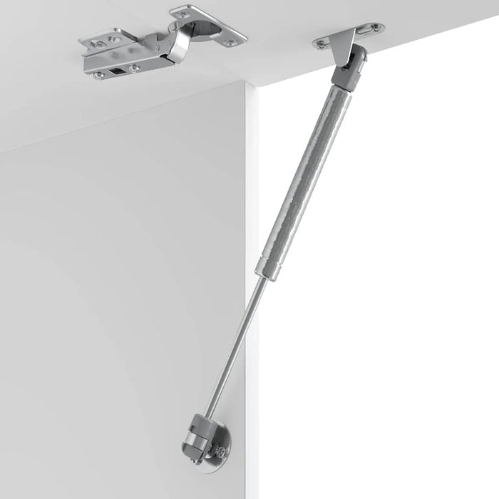 Pensile da Cucina-Mobile Cucina da Parete Lucca Bianco in Legno Multistrato 745998