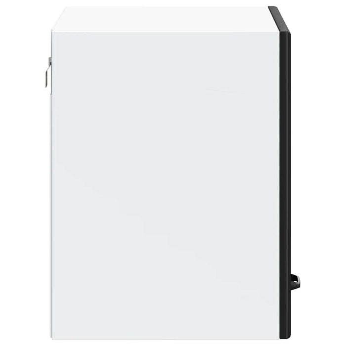 Pensile da Cucina Lucca Nero in Legno Multistrato 853838