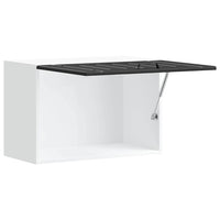 Pensile da Cucina Lucca Nero in Legno Multistrato 853838